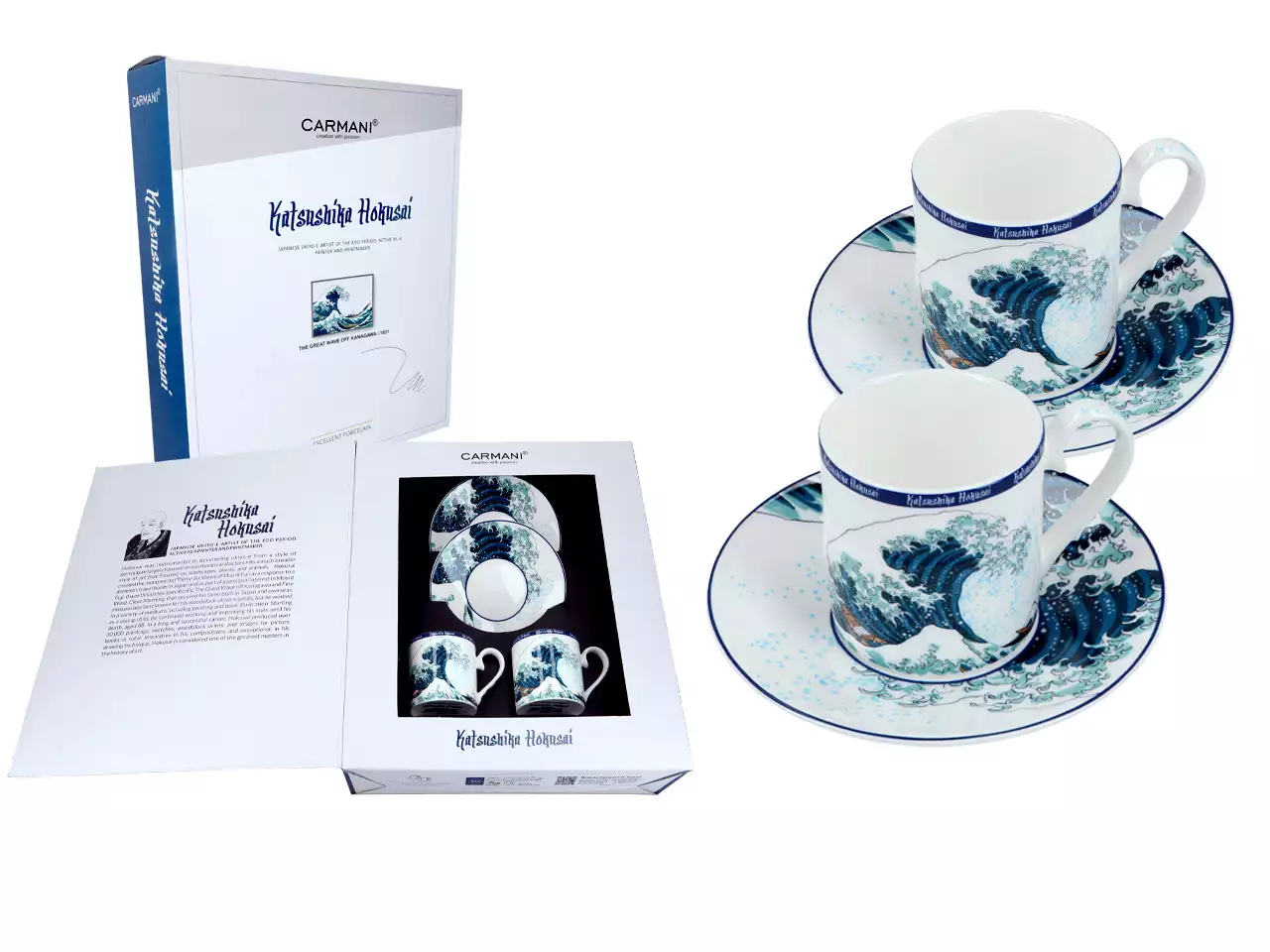 Сет за еспресо Хокусаи